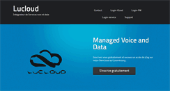 Desktop Screenshot of lucloud.com